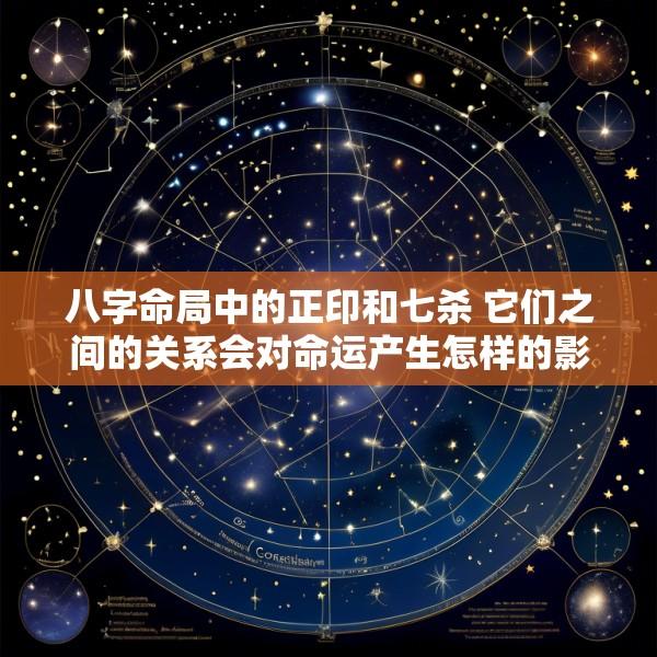 八字命局中的正印和七杀 它们之间的关系会对命运产生怎样的影响呢
