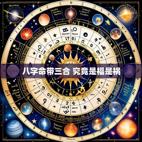 八字命带三合 究竟是福是祸