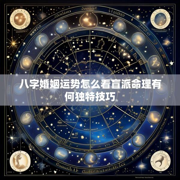 八字婚姻运势怎么看盲派命理有何独特技巧