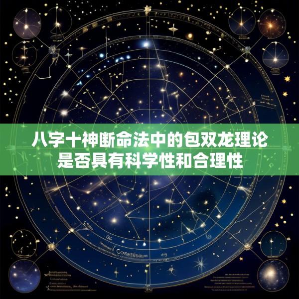 八字十神断命法中的包双龙理论是否具有科学性和合理性