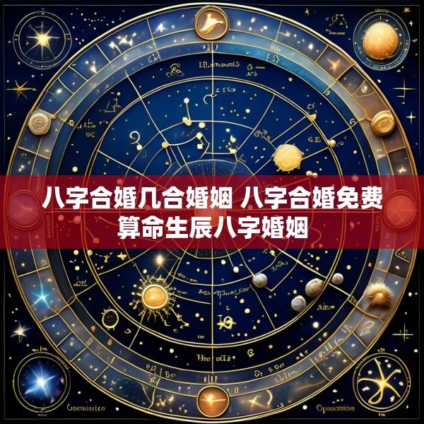 八字合婚几合婚姻 八字合婚免费算命生辰八字婚姻