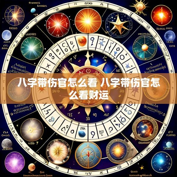 八字带伤官怎么看 八字带伤官怎么看财运