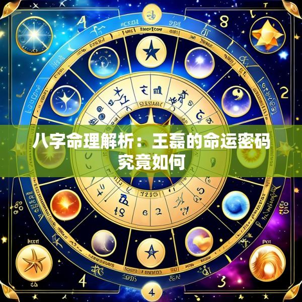 八字命理解析：王磊的命运密码究竟如何