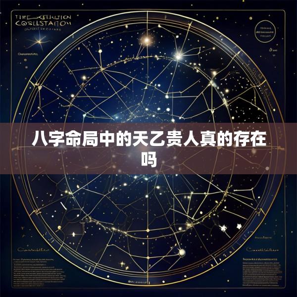 八字命局中的天乙贵人真的存在吗