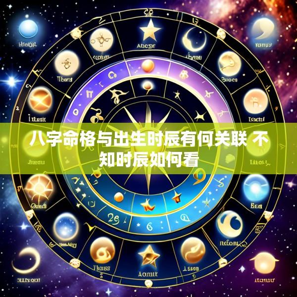 八字命格与出生时辰有何关联 不知时辰如何看