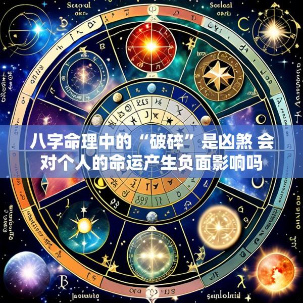 八字命理中的“破碎”是凶煞 会对个人的命运产生负面影响吗