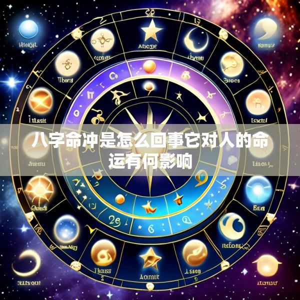 八字命冲是怎么回事它对人的命运有何影响