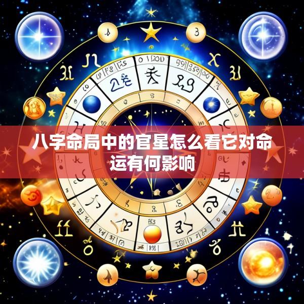八字命局中的官星怎么看它对命运有何影响