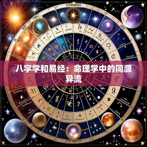 八字学和易经：命理学中的同源异流