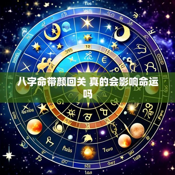 八字命带颜回关 真的会影响命运吗