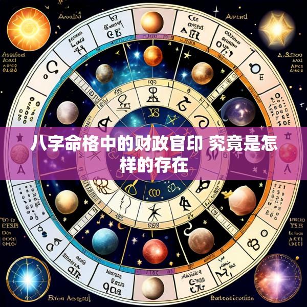 八字命格中的财政官印 究竟是怎样的存在