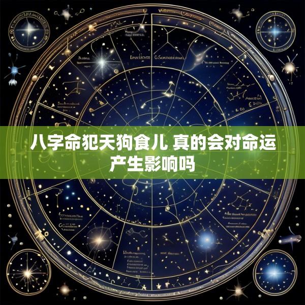 八字命犯天狗食儿 真的会对命运产生影响吗