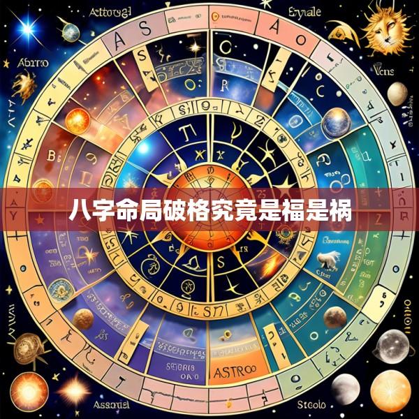 八字命局破格究竟是福是祸