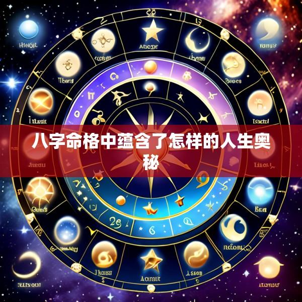 八字命格中蕴含了怎样的人生奥秘