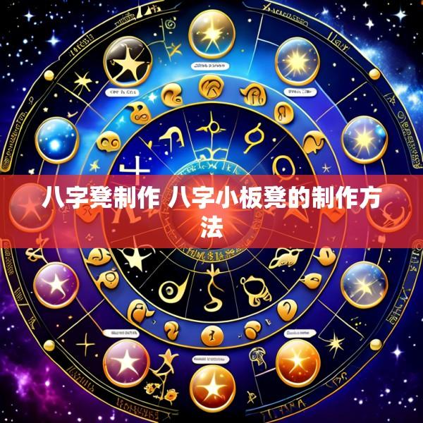 八字凳制作 八字小板凳的制作方法