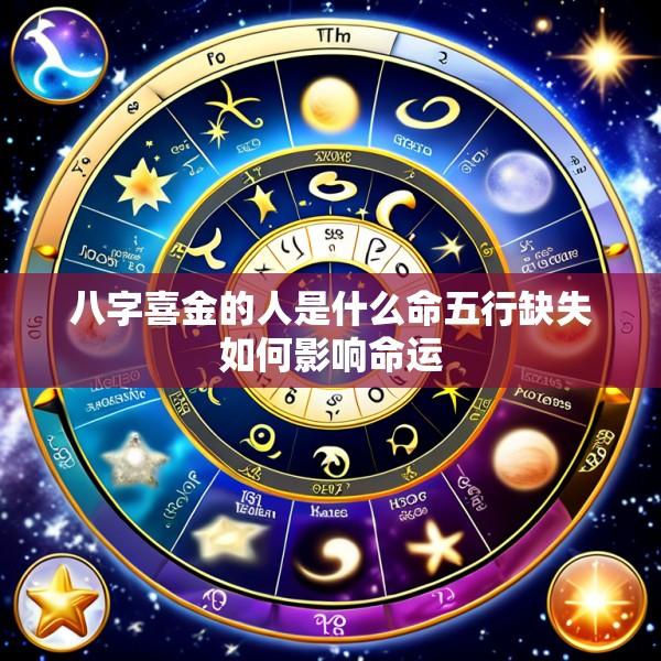 八字喜金的人是什么命五行缺失如何影响命运