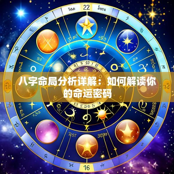 八字命局分析详解：如何解读你的命运密码