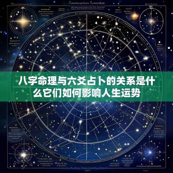 八字命理与六爻占卜的关系是什么它们如何影响人生运势