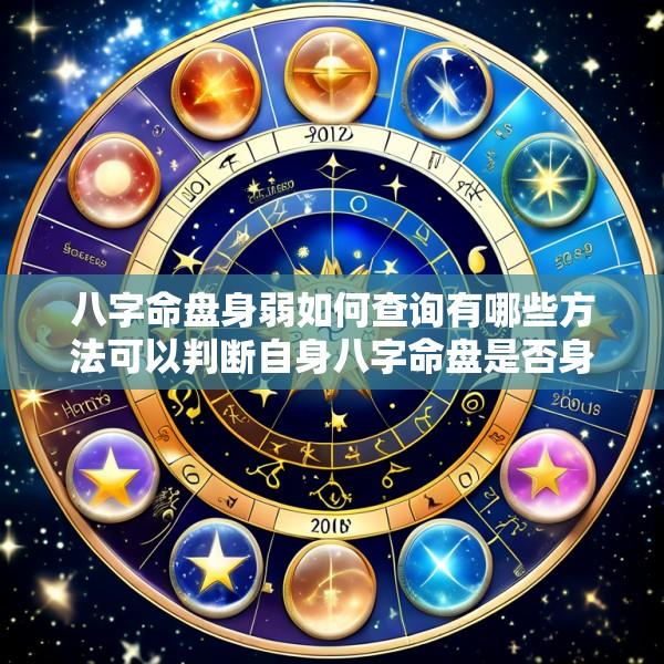八字命盘身弱如何查询有哪些方法可以判断自身八字命盘是否身弱