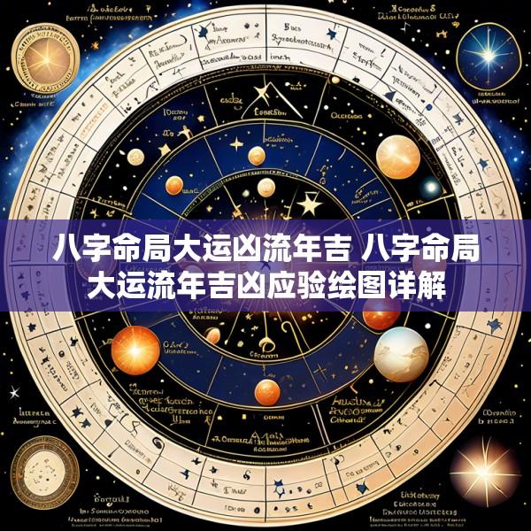 八字命局大运凶流年吉 八字命局大运流年吉凶应验绘图详解