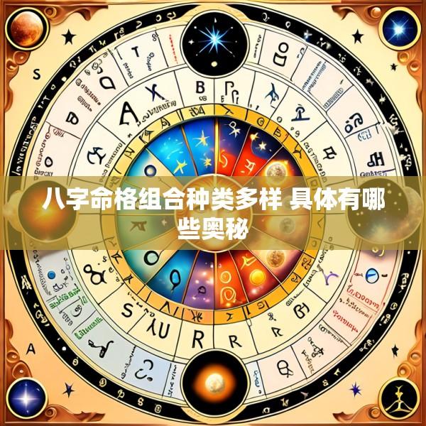 八字命格组合种类多样 具体有哪些奥秘