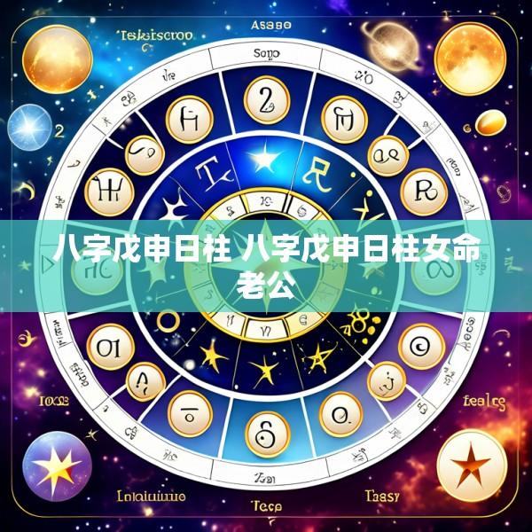 八字戊申日柱 八字戊申日柱女命老公