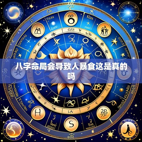 八字命局会导致人暴食这是真的吗