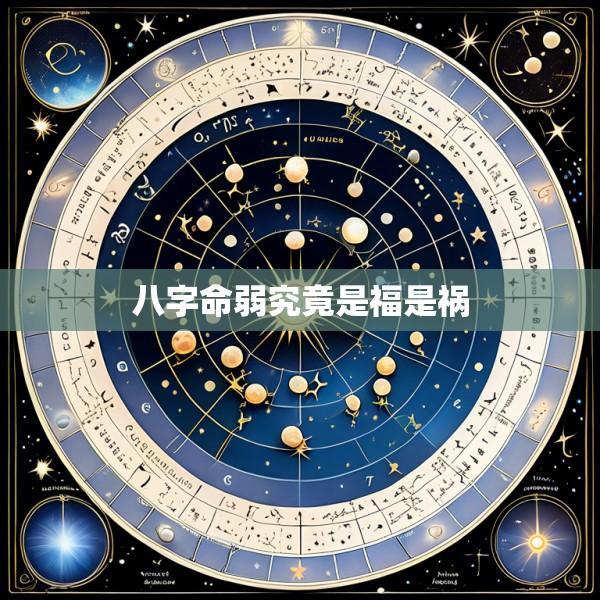 八字命弱究竟是福是祸