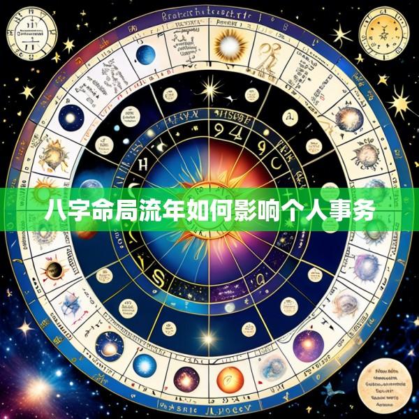 八字命局流年如何影响个人事务