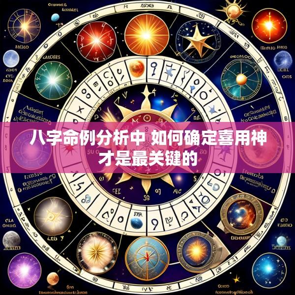 八字命例分析中 如何确定喜用神才是最关键的