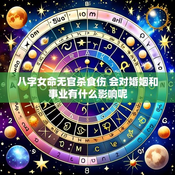 八字女命无官杀食伤 会对婚姻和事业有什么影响呢