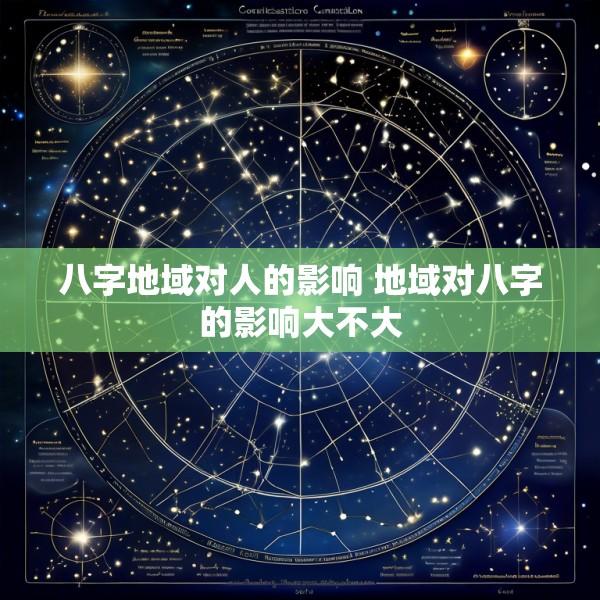 八字地域对人的影响 地域对八字的影响大不大