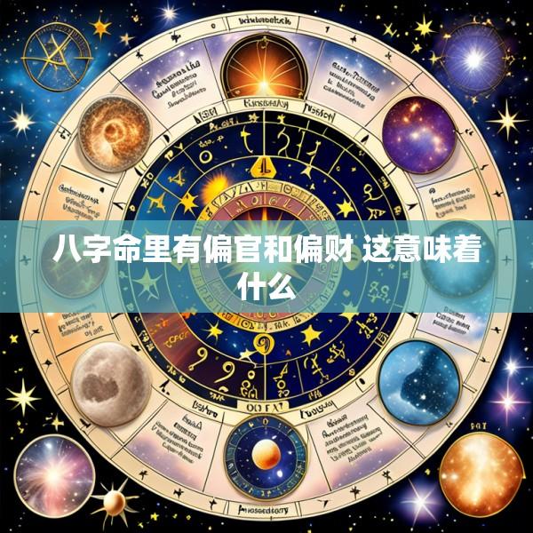 八字命里有偏官和偏财 这意味着什么