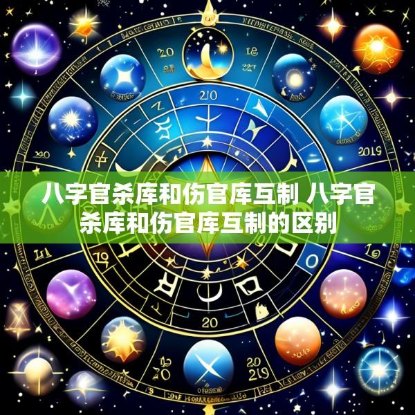 八字官杀库和伤官库互制 八字官杀库和伤官库互制的区别
