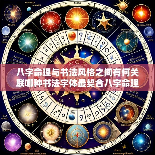 八字命理与书法风格之间有何关联哪种书法字体最契合八字命理