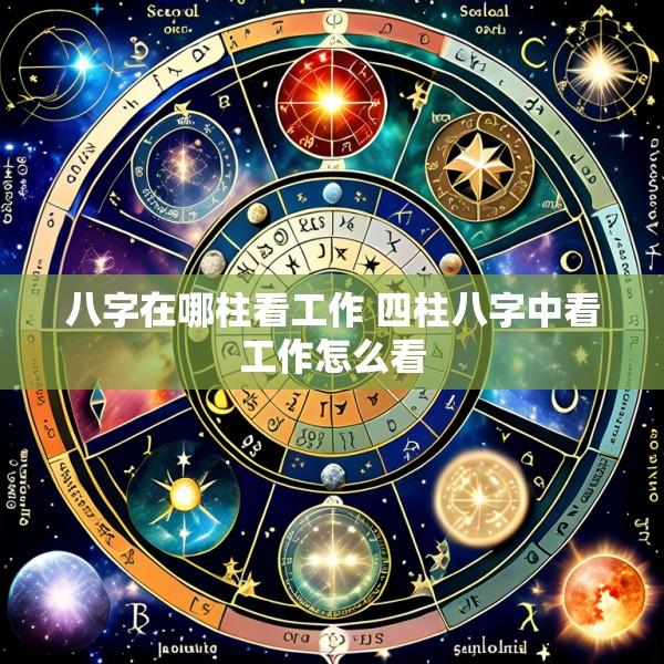 八字在哪柱看工作 四柱八字中看工作怎么看