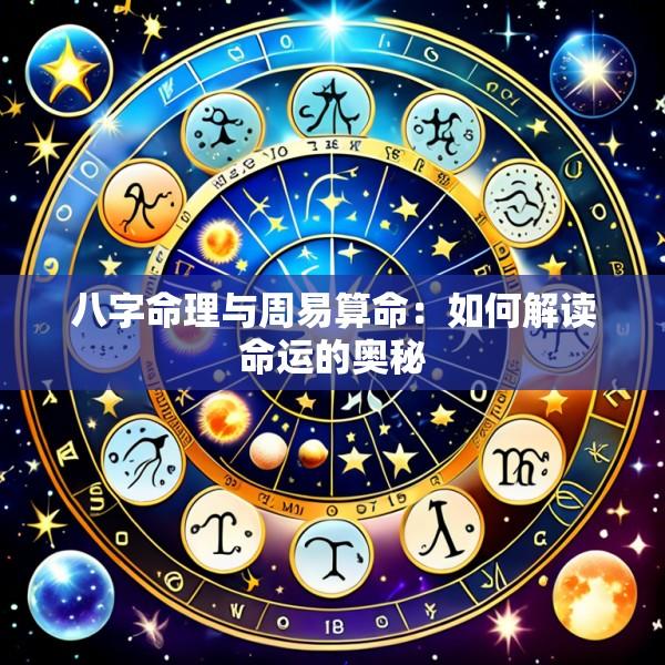 八字命理与周易算命：如何解读命运的奥秘