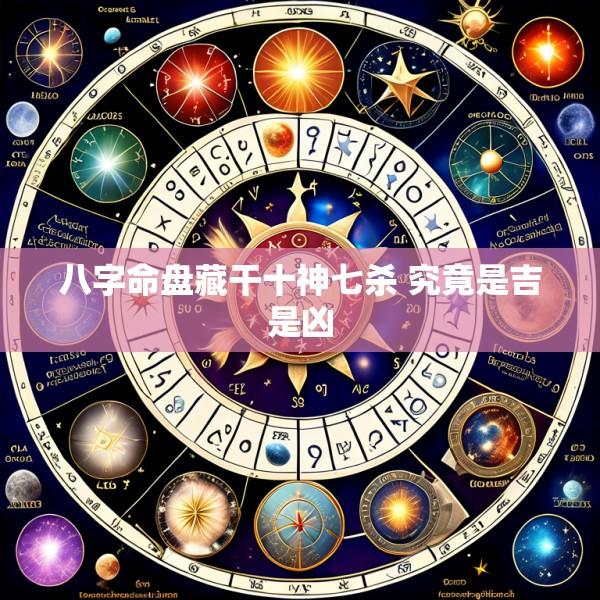 八字命盘藏干十神七杀 究竟是吉是凶
