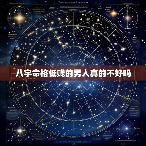 八字命格低贱的男人真的不好吗