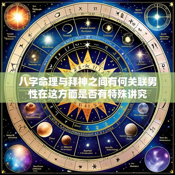 八字命理与拜神之间有何关联男性在这方面是否有特殊讲究