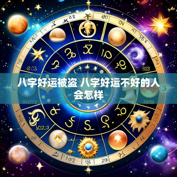 八字好运被盗 八字好运不好的人会怎样