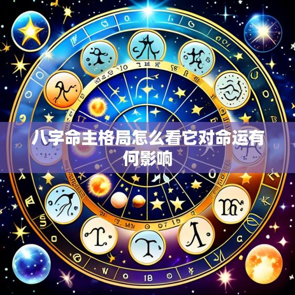 八字命主格局怎么看它对命运有何影响