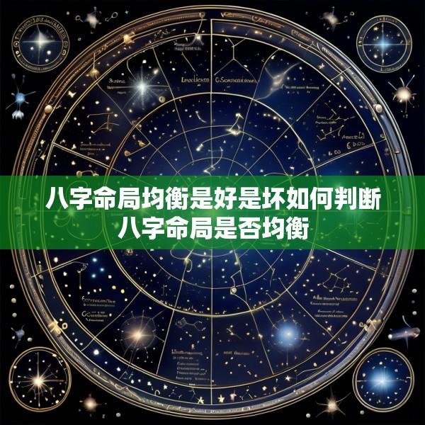 八字命局均衡是好是坏如何判断八字命局是否均衡