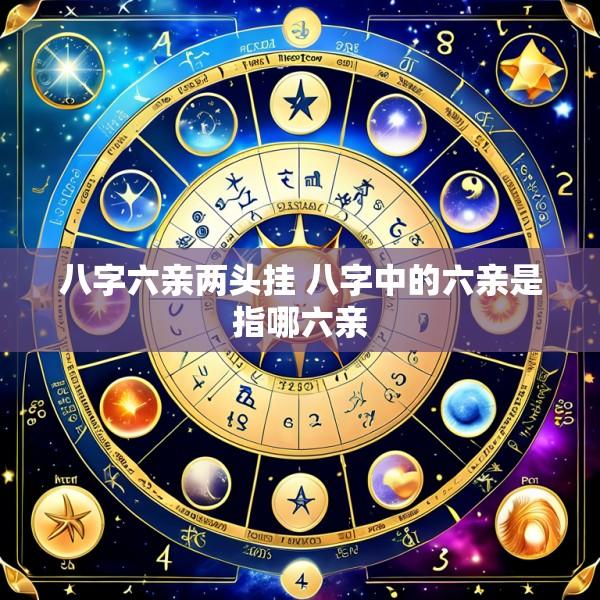 八字六亲两头挂 八字中的六亲是指哪六亲