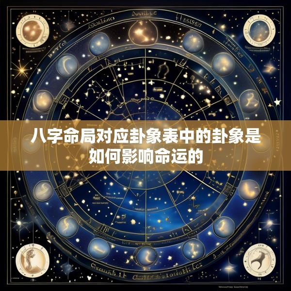 八字命局对应卦象表中的卦象是如何影响命运的