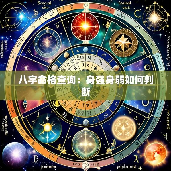 八字命格查询：身强身弱如何判断