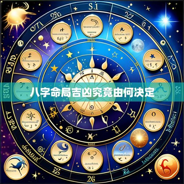 八字命局吉凶究竟由何决定