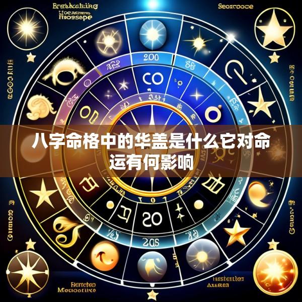 八字命格中的华盖是什么它对命运有何影响