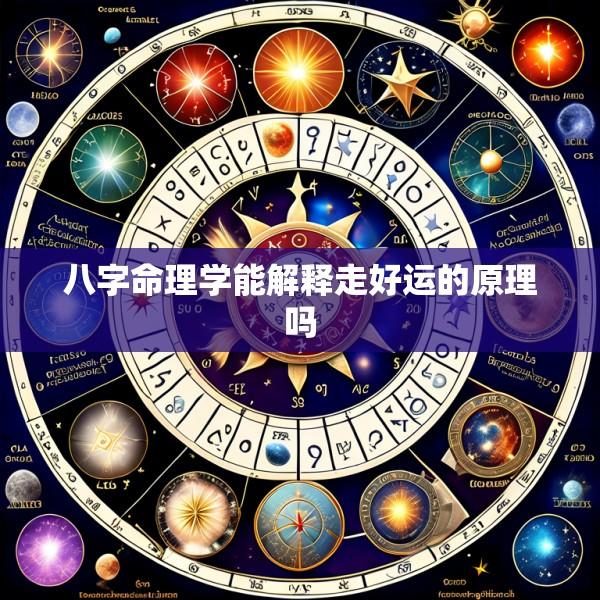 八字命理学能解释走好运的原理吗
