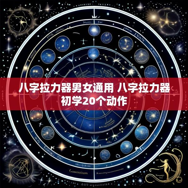 八字拉力器男女通用 八字拉力器初学20个动作